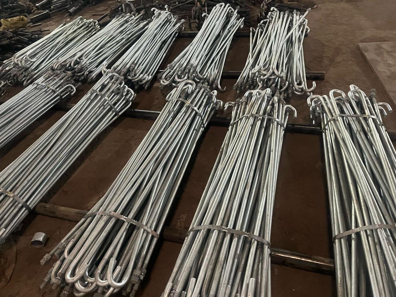 Hot Dip Galvanized Anchor Bolts Exporter in India