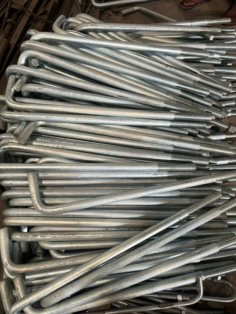 Zinc Plated Foundation Bolt Exporter in India